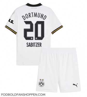 Borussia Dortmund Marcel Sabitzer #20 Tredjetrøje Børn 2024-25 Kortærmet (+ Korte bukser)